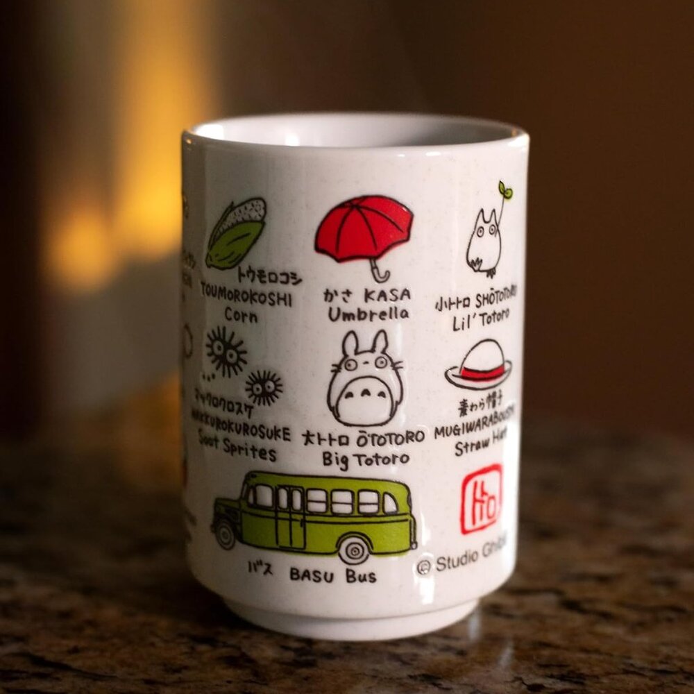 NEW in Box: Studio Ghibli My Neighbor Totoro Yunomi cup Authentic Tea Mug